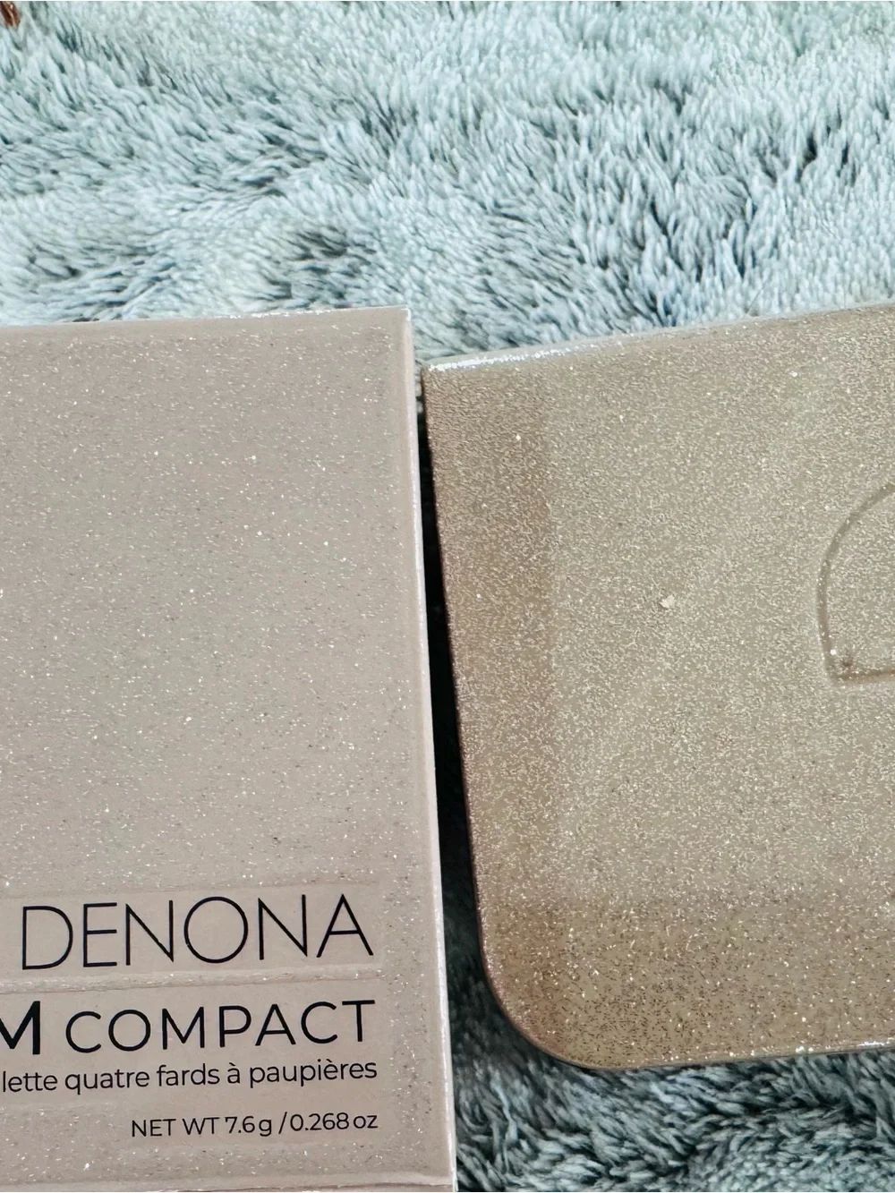 NATASHA DENONA LUXE GLAM COMPACT Quad Eyeshadow Palette Nude Full Size NIB